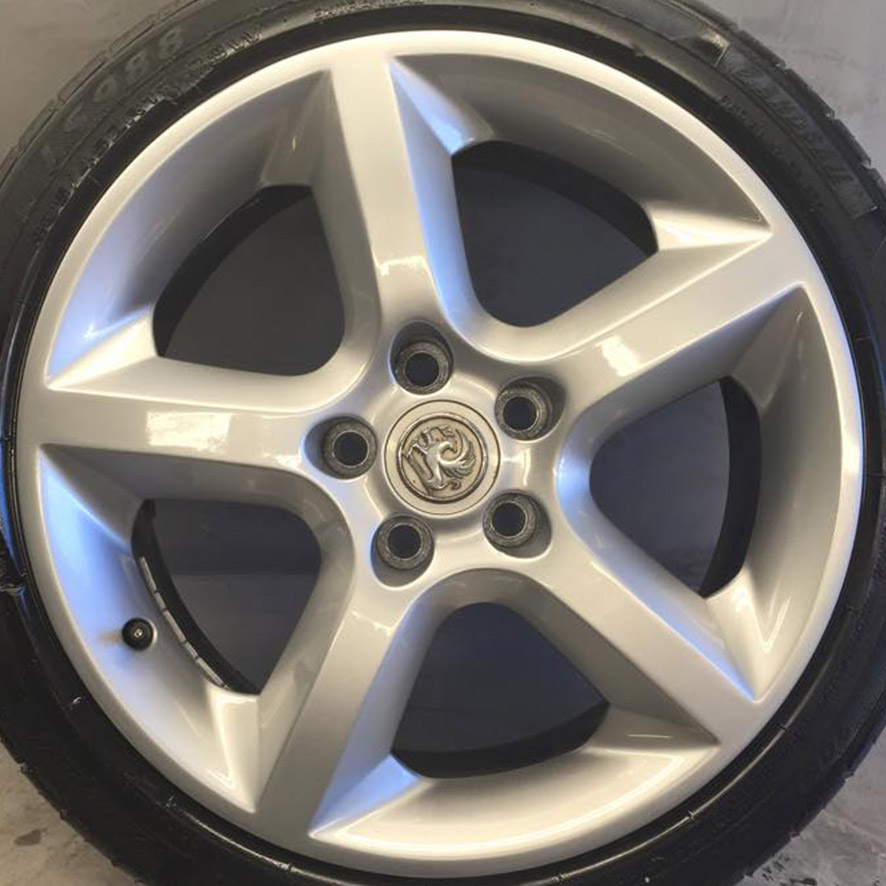 Vauxhall repaired alloys